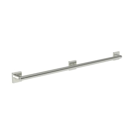 Newport Brass Two Post 42" Grab Bar in Polished Nickel, 45" L, Solid Brass, Polished Nickel 2040-3942-15